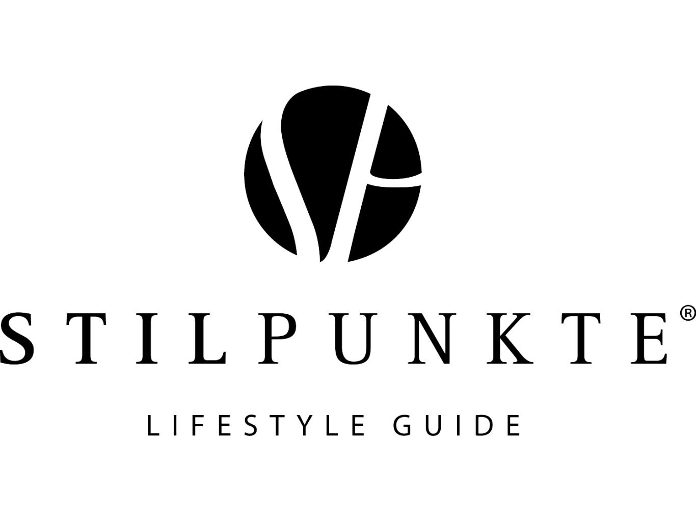 Logo von Stilpunkte, Lifestyle-Guide mit einer stilisierten Schriftart.